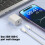 Cabo USB-C para Lightning com carregamento rápido – 1 metro para iPhone e AirPods 3