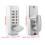 Keyless Combination Cabinet Lock 28 Digit Zinc Alloy Door Lock with Singlecode Access and Easy Installation 2