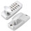Keyless Combination Cabinet Lock 28 Digit Zinc Alloy Door Lock with Singlecode Access and Easy Installation 3