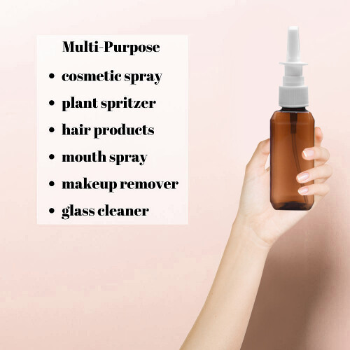 τεμάχια πλαστικό μπουκάλι ψεκασμού 50ml χρώματος, μικρό πλαστικό καλλυντ 1