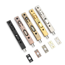 10 Inch Stainless Steel Hidden Door Bolt Lock, Heavy Duty RustResistant Latch for Bathroom Bedroom, Gold Finish