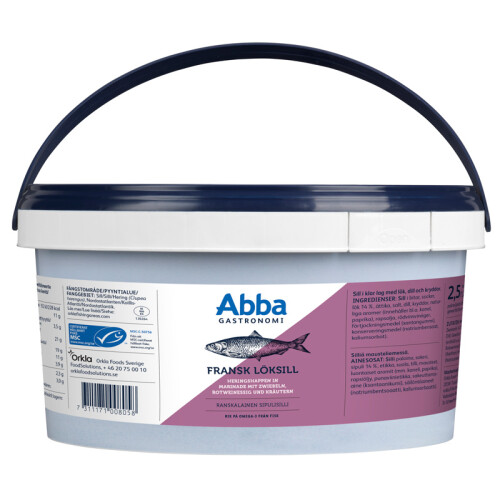 Abba Seafood Sild med Fransk Løg 2.5kg