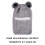 Set cappello e sciarpa invernale per neonati, unisex, unisex, per bambini e ragazzi. 5