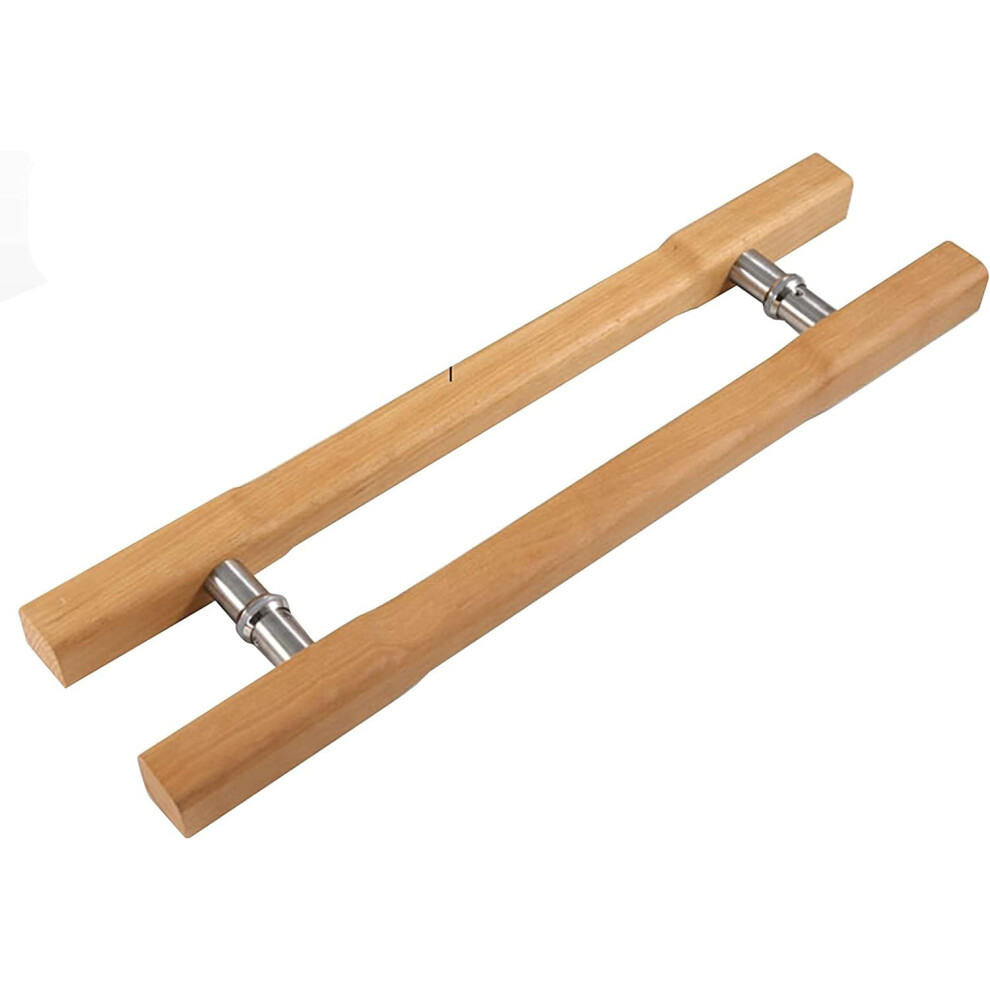 Barn Door Handle Wooden Dualsided Sliding Door Pull With Ergonomic Grip For Glass Or Entry Doors 9073542145219