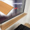 Composite Window Sill Cover Oak Finish 60x10cm Waterproof Scratch‑Resistant Replacement Panel for Interior 1