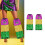 Shimmering Dance Costume Accessories Leg Warmer With-hat 3