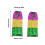 Shimmering Dance Costume Accessories Leg Warmer With-hat 4