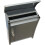 Lockable Wall Mount Mailbox for Home and Office, Large Capacity Galvanized Steel Waterproof Mailbox (Gray) 2