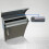 Lockable Wall Mount Mailbox for Home and Office, Large Capacity Galvanized Steel Waterproof Mailbox (Gray) 5