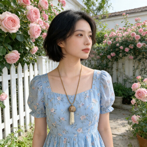 Versatile Jellyfish Pendant Necklace Adjustable Length Perfect 2