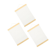 3pcs Blank Canvas for Acrylic and Oil Painting, Durable Wooden Frame, Smooth Surface for DIY Art