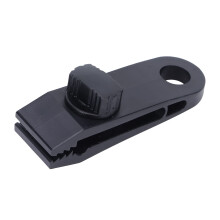 Heavy Duty Tent Clips with Spiral Locking System, Windproof Adjustable Tarp Clamps for Outdoor Camping