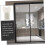 3pcs Adjustable Window Security Lock for Sliding Doors, Child Safety Stopper, Easy Install White Set 3
