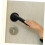 Stainless Steel Interior Bathroom Door Lock Set, Quiet Privacy Handle for Bedroom Home Security 2