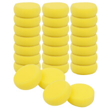 25Pcs Pottery Sponges, Small Round Memory Foam Sponges for Clay and Painting Crafts