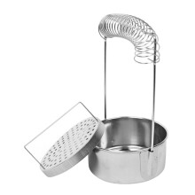 Paint Brush Washer Stainless Steel Brush Cleaner Dual Function for Oil and Watercolor Painting