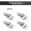 4Pcs 304 Stainless Steel Spring Loaded Toggle Latch 39mm Secure Lock for Cabinet Suitcase Box 4