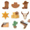 Multipurpose Assorted Cowboy Themed Adhesive Stick Note 7