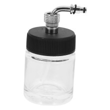 Refillable 22cc Airbrush Paint Bottle Glass Cup with Precise Paint Flow for Model Painting and Crafts