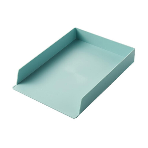 (A, Acid Blue) Document for Case Desktop Plastic Storage Box Holder Rack Home Table Drawer Box