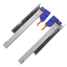 14 Inch Full Extension Ball Bearing Drawer Slides, Soft Close Heavy Duty Rails for Kitchen Cabinets