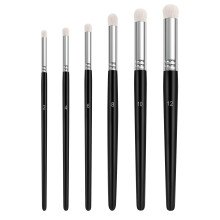 Dry Brush Set for Miniature Painting, 6 Sizes Natural Goat Hair Brushes with Ergonomic Grip