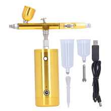 Portable Airbrush Kit with Adjustable Air Control and Long Battery Life, Mini Airbrush Compressor for Painting and Crafts