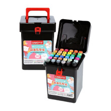 (36) 12/24/30/36/40/48/60 Colors Dual Tip Art Marker Pens Set Fine Liner Watercolor Oily Drawing Painting Brush Highlighters