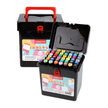 (48) 12/24/30/36/40/48/60 Colors Dual Tip Art Marker Pens Set Fine Liner Watercolor Oily Drawing Painting Brush Highlighters