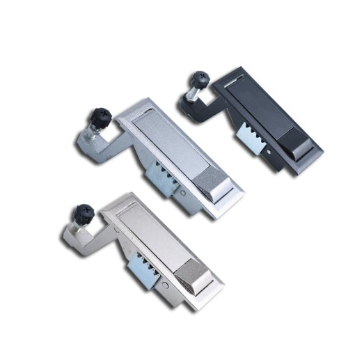 Zinc Alloy Latch for Industrial Lockers and Distribution Box, Flush Mount Design, Secure Panel Closure 2