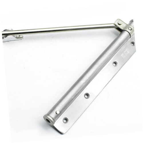 Automatic Door Closer with Adjustable Thrust Control, Concealed Spring Hinge, Durable Stainless Construction 2