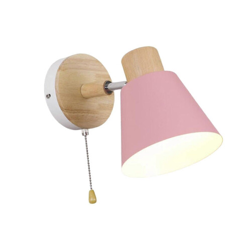 (Pink) Adjustable Hallway Indoor Reading Kitchen White 1