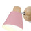 (Pink) Adjustable Hallway Indoor Reading Kitchen White 4