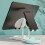 (Pink) Mini Foldable Cell Phone Desktop Stand Multi-angle Cute Beauty Mirror Bracket 2
