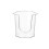 (1) Shockproof Anti-cracking Bowl Storage Rack Plastic Practical Individual Grid Plate Storage Rack for 1