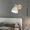 (White) Adjustable Hallway Indoor Reading Kitchen White 2