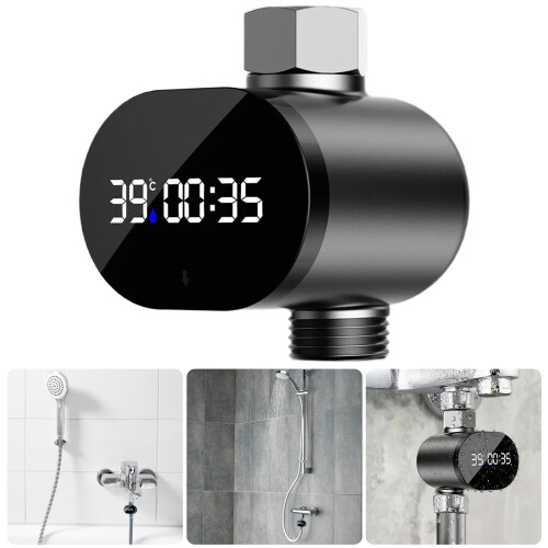 Digital LED Water Temperature Display & Timer 68mm for-1 pack 1