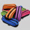(Blue) Waterproof Large Capacity Pencil Case Double-Layer Pen Bag Aesthetic School 2