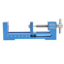 Mini 4WD Tire Installer Aluminum Alloy Wheel Loader Fast Tire Installation Tool Blue