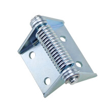 Heavy Duty Self Closing Spring Loaded Iron Door Hinge for Electrical Control Cabinet, Corrosion Resistant, Easy Install