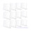 (Transparent) Chalkboards 12 Pack Rustic Mini Chalkboard Signs Easy to Write and Wipe Out 1