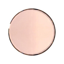 Rose Gold Textured Nail Art Mixing Palette with Multiple Wells, Shatter Resistant and Easy Clean Surface