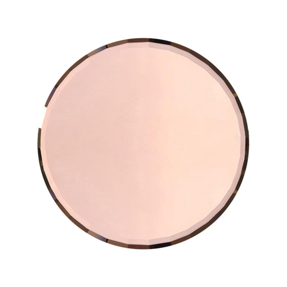 Rose Gold Textured Nail Art Mixing Palette with Multiple Wells, Shatter Resistant and Easy Clean Surface