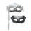 Creative Interchangeable Face Mask Outfit With Artistic-Silver 1