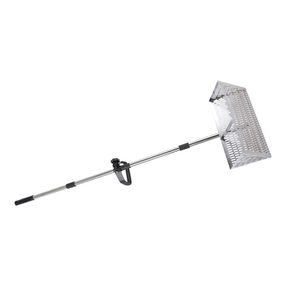 Sand Sifter Rake Handheld Detachable Ergonomic Carbon-Silver 7696001952696