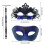 Creative Interchangeable Face Mask Outfit With Artistic-Silver 4