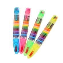 4Pcs Soft Pastel Crayons for Kids, NonToxic Smooth Wax Colors Set for School and Art Projects