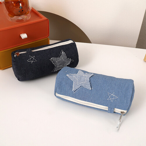 Large Capacity Pencil Case For School Students-light color 1
