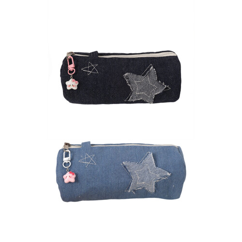 Large Capacity Pencil Case For School Students-light color 2