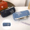 Large Capacity Pencil Case For School Students-light color 4